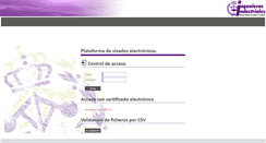 Desktop Screenshot of coiiar.e-visado.net