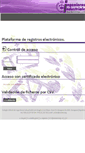 Mobile Screenshot of coiiar.registro.e-visado.net